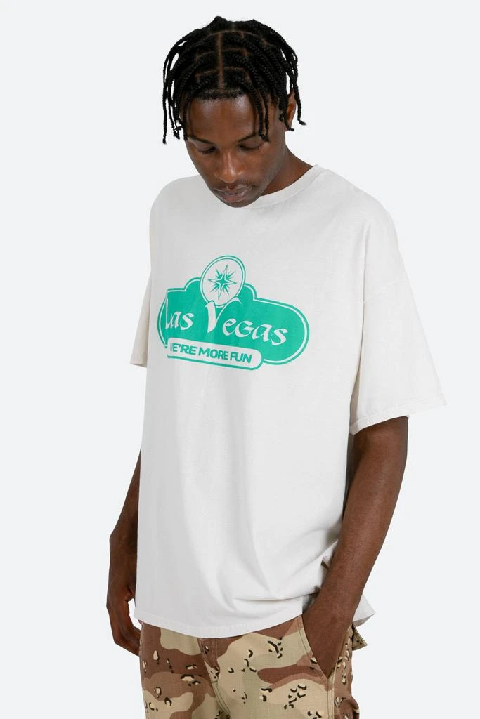 商品MNML|Vintage Vegas Tee - White,价格¥366,第2张图片详细描述