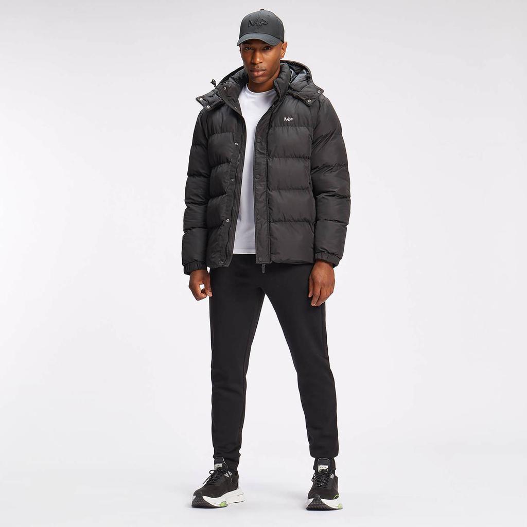 商品Myprotein|MP Men's Essential Puffer Jacket - Black,价格¥386,第4张图片详细描述