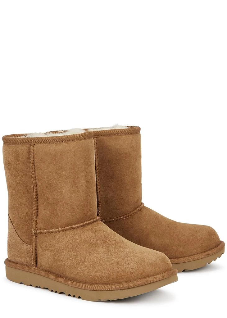 商品UGG|KIDS Classic II brown suede ankle boots (IT31-IT35),价格¥1288,第1张图片