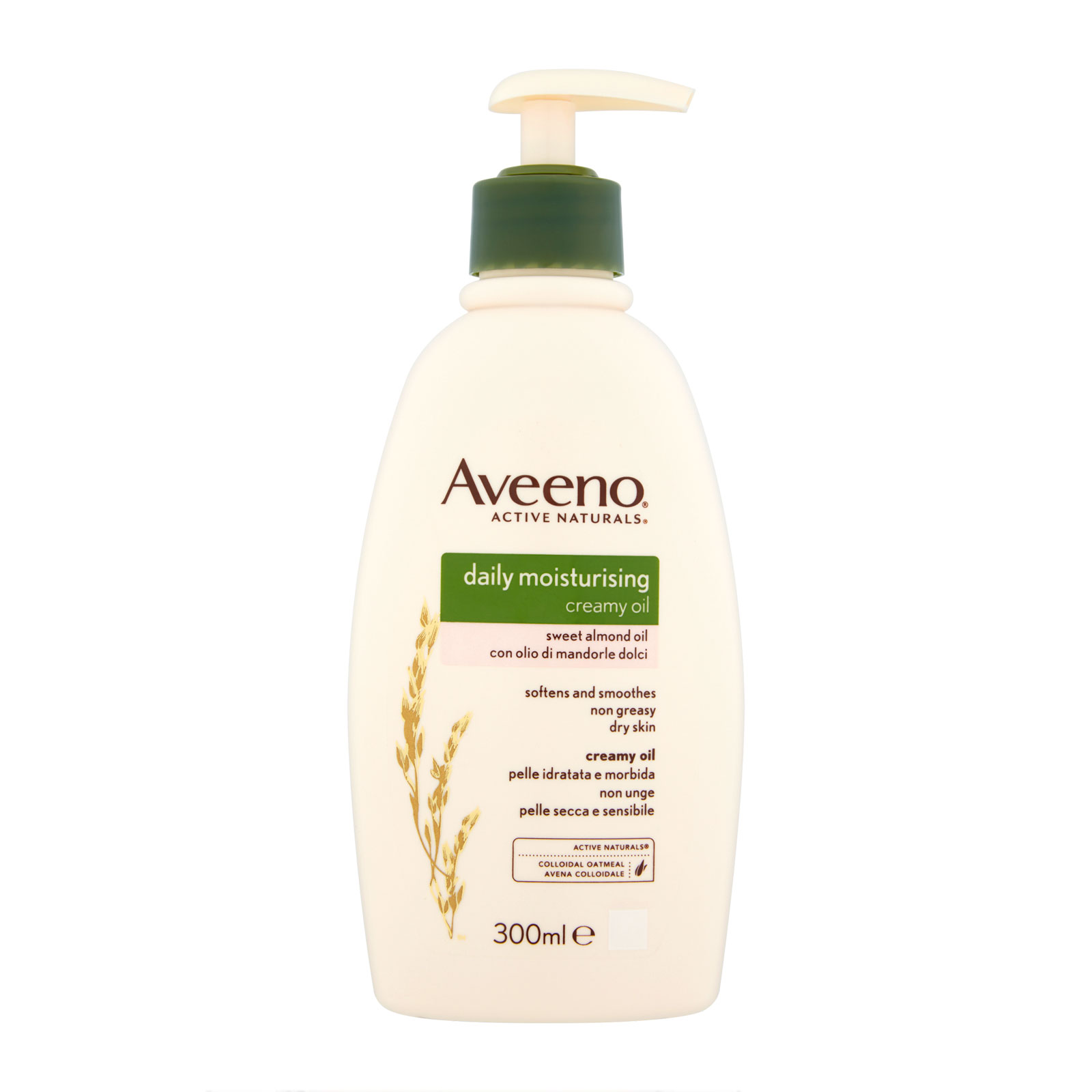 Aveeno 艾维诺 日常甜杏仁油保湿滋养霜 300ml商品第1张图片规格展示