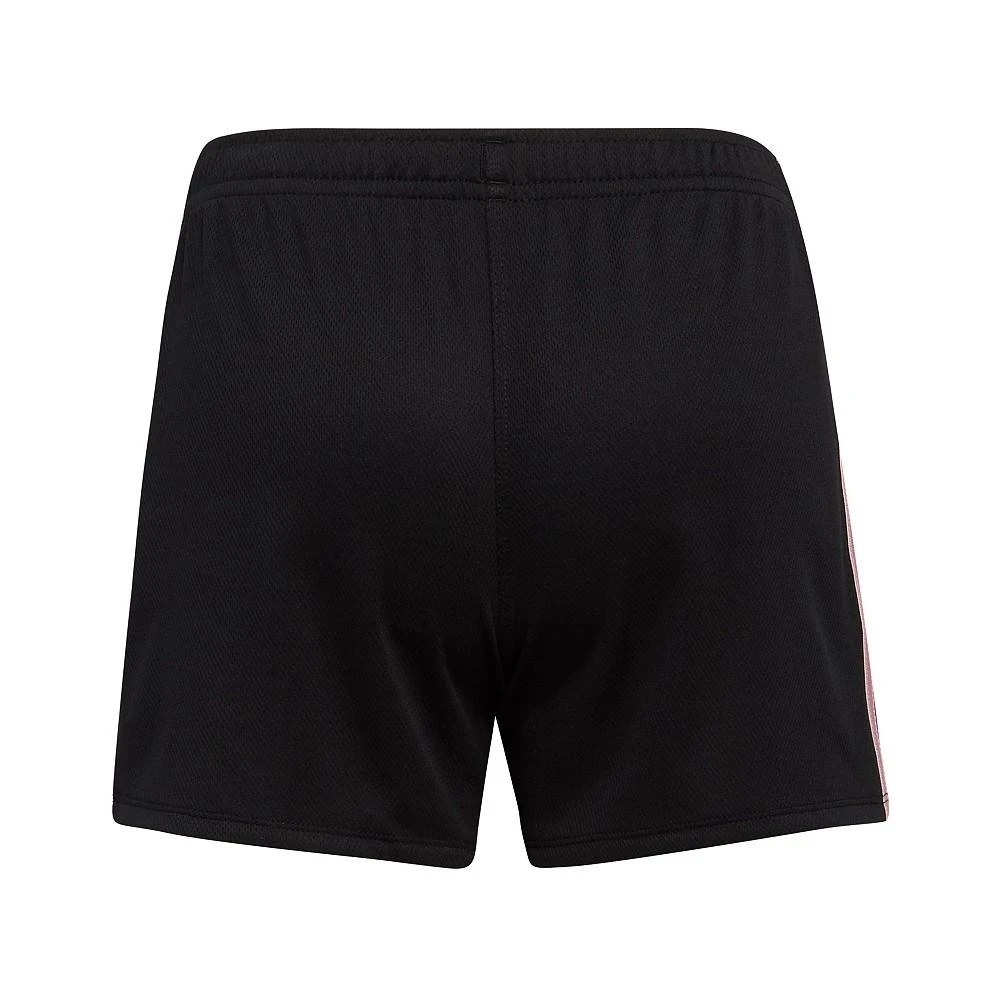 商品Adidas|Big Girls Elastic Waistband 3-Stripes Mesh Shorts, Extended Size,价格¥57,第2张图片详细描述