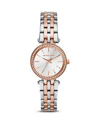 商品Michael Kors|Petite Two-Tone Darci Watch, 26mm,价格¥1177,第1张图片详细描述