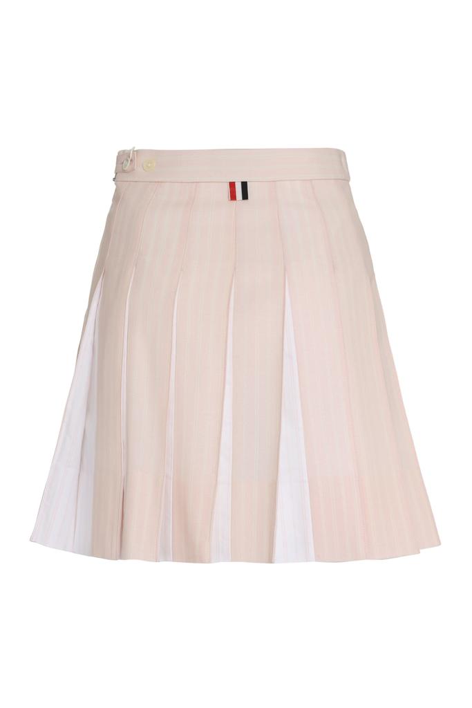 Thom Browne Pleated Mini Skirt商品第2张图片规格展示