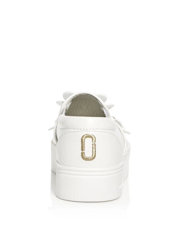 商品Marc Jacobs|Women's Daisy Leather Slip-On Platform Sneakers,价格¥667,第2张图片详细描述