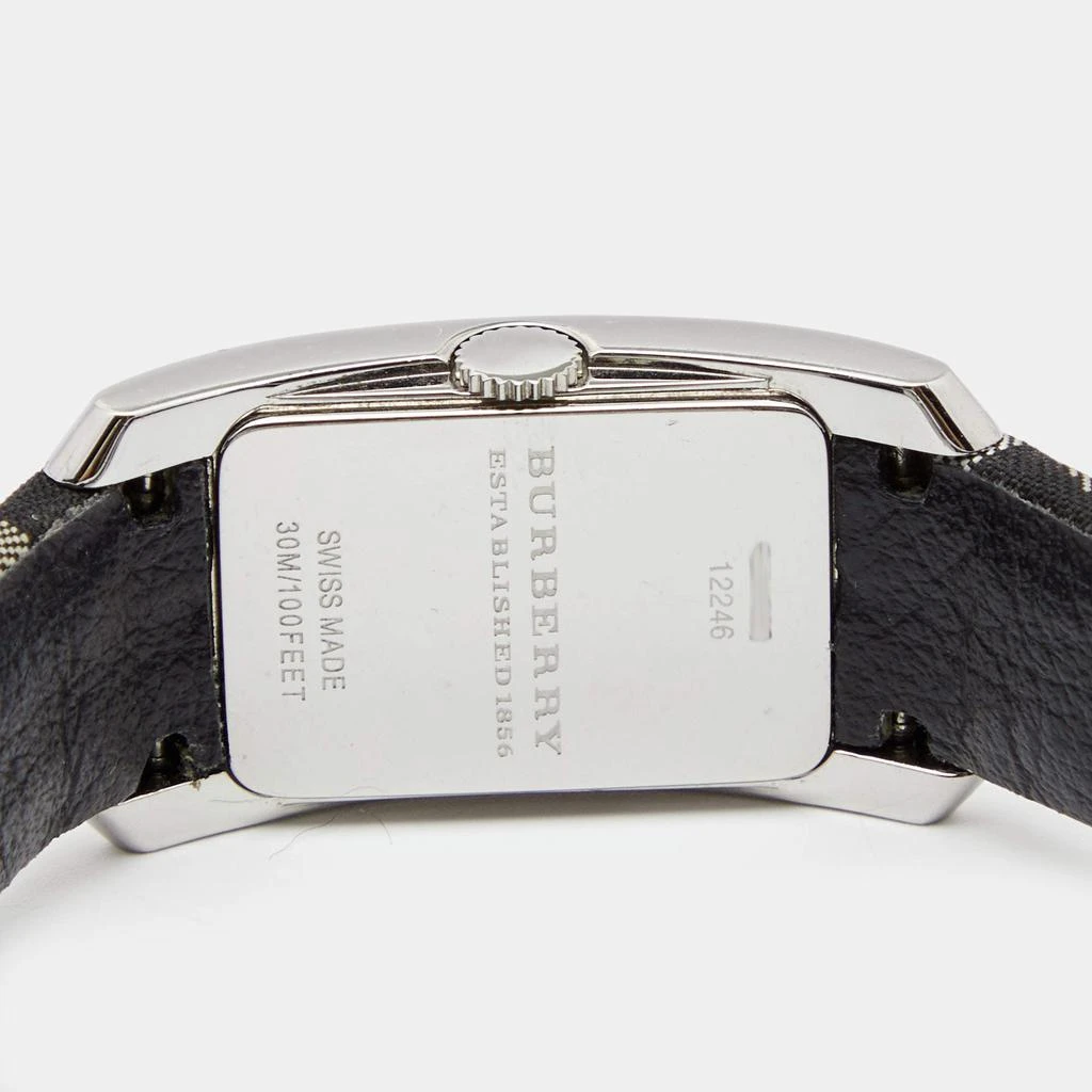 商品[二手商品] Burberry|Burberry Black Stainless Steel Canvas Heritage Nova Check BU1080 Women's Wristwatch 20 mm,价格¥1154,第5张图片详细描述
