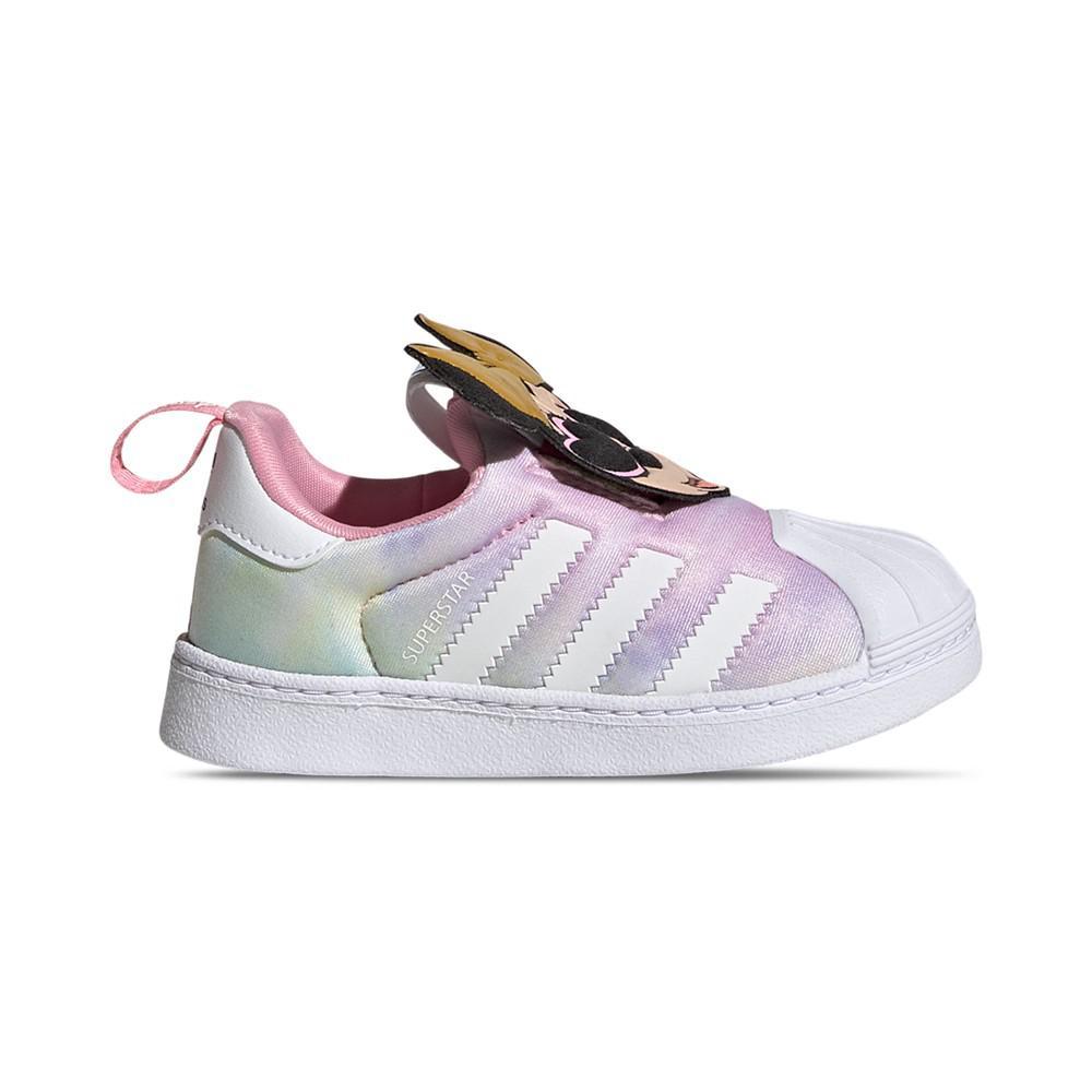 商品Adidas|Toddler Girls Originals Superstar 360 X Disney Minnie Mouse Slip-On Sneakers from Finish Line,价格¥370,第4张图片详细描述