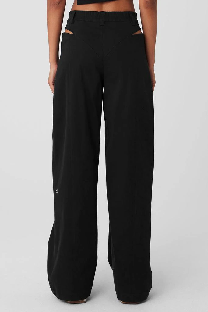 商品Alo|High-Waist Risk Taker Trouser - Black,价格¥755,第2张图片详细描述