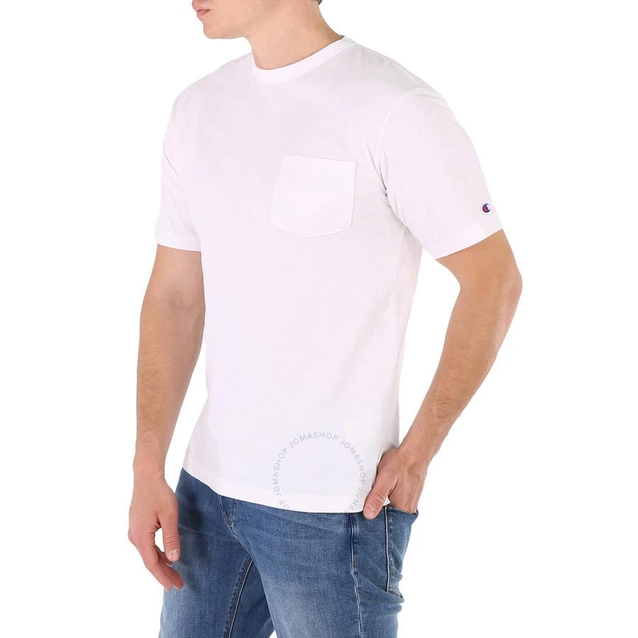 商品CHAMPION|Men's White Cotton Pocket T-shirt,价格¥114,第3张图片详细描述