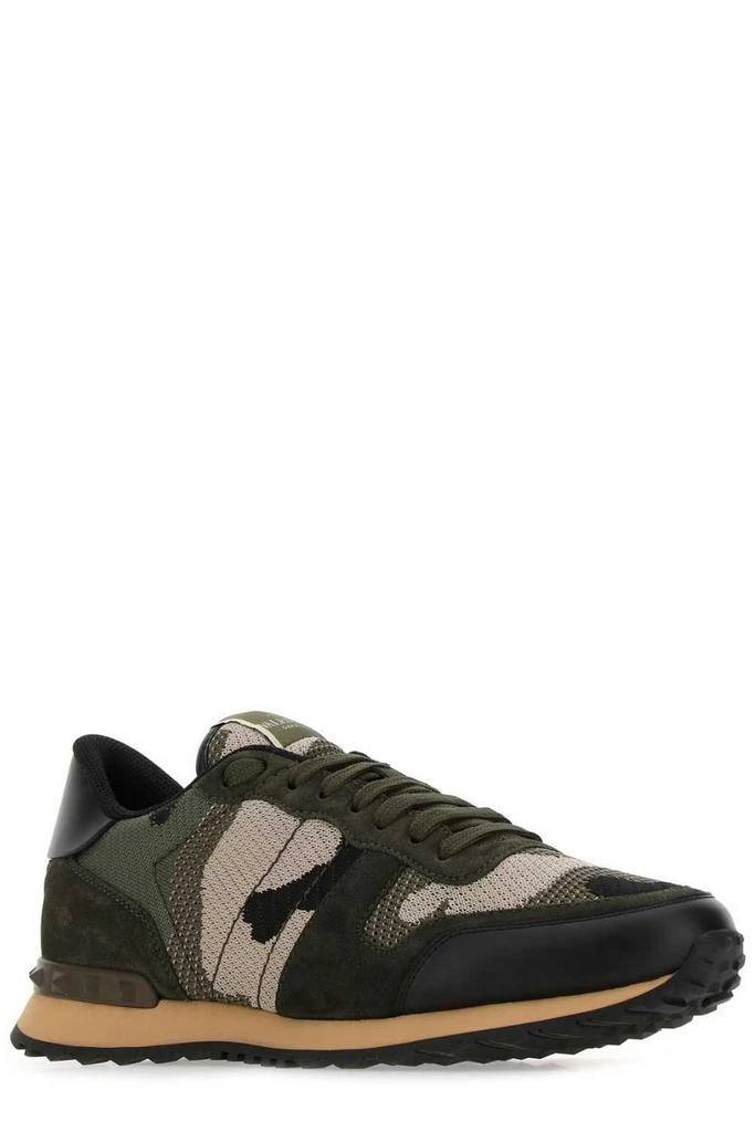 商品Valentino|Valentino Garavani Camouflage Rockrunner Lace-Up Sneakers,价格¥3073,第2张图片详细描述