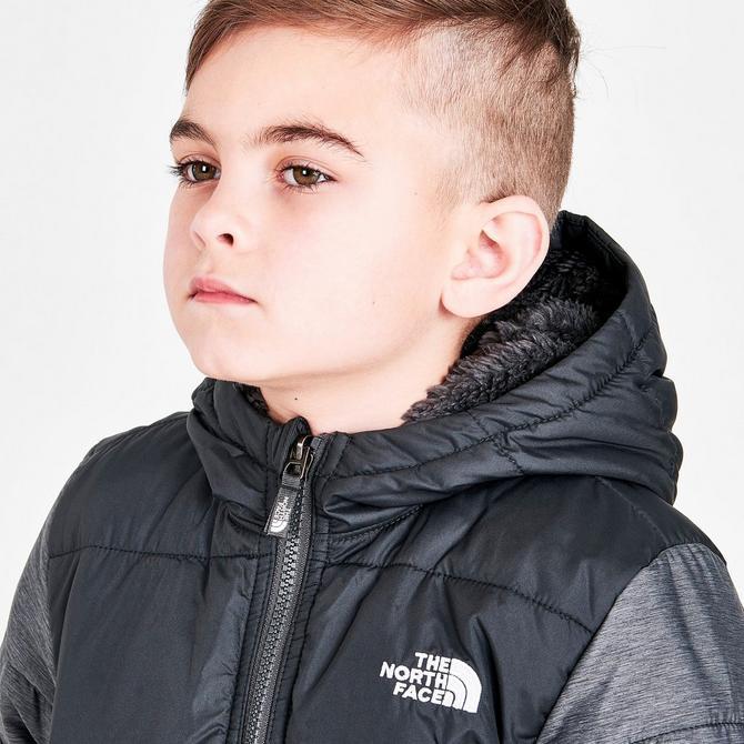 Boys' Toddler The North Face Mount Chimbo Reversible Full-Zip Hooded Jacket商品第5张图片规格展示
