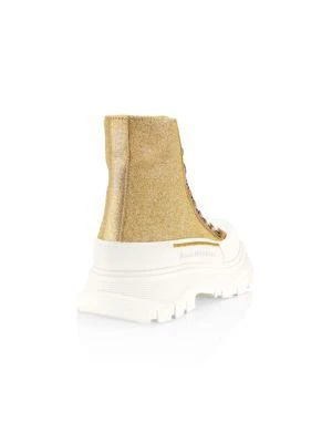 商品Alexander McQueen|女式 麦昆 闪亮系列 高帮休闲鞋,价格¥2284,第3张图片详细描述