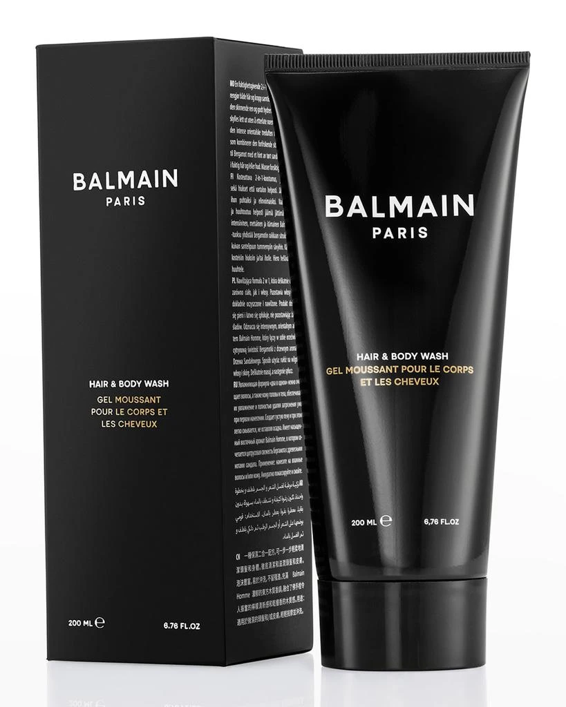 商品Balmain Hair|6.8 oz. Signature Men's Line Hair & Body Wash,价格¥563,第2张图片详细描述