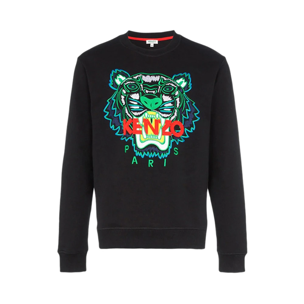 商品Kenzo|Kenzo 高田贤三 男士黑色棉质卫衣 F955SW0014XA-99,价格¥1450,第1张图片