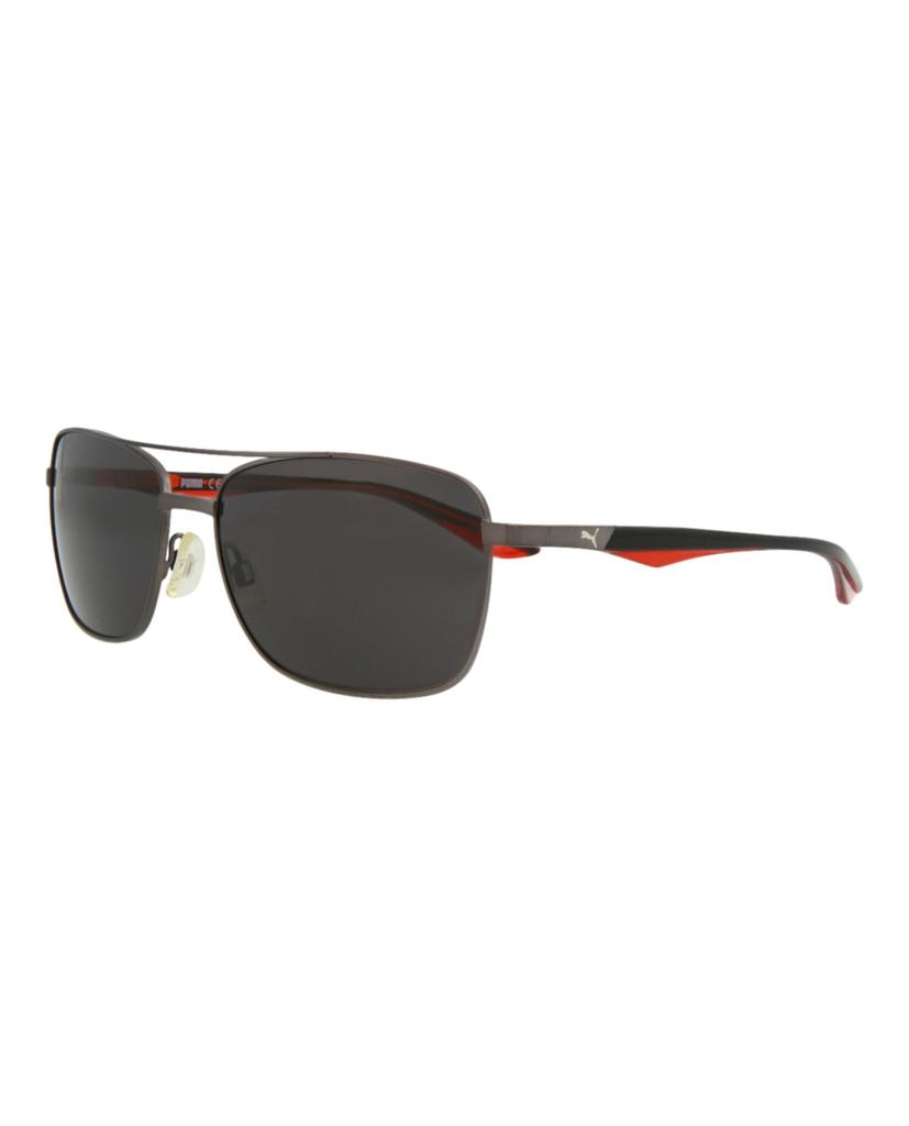 Puma Aviator-Style Metal Sunglasses商品第2张图片规格展示
