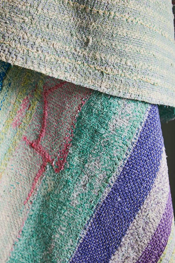 商品Urban Renewal|Urban Renewal Vintage Sari Throw Blanket,价格¥974,第4张图片详细描述