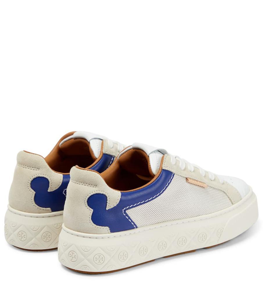 商品Tory Burch|Ladybug leather, suede, and mesh sneakers,价格¥2341,第5张图片详细描述