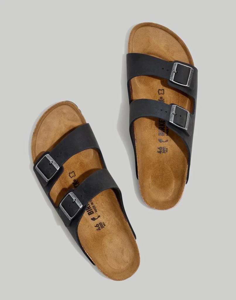 商品Birkenstock|Arizona Soft Footbed Sandals in Oiled Leather,价格¥912,第4张图片详细描述