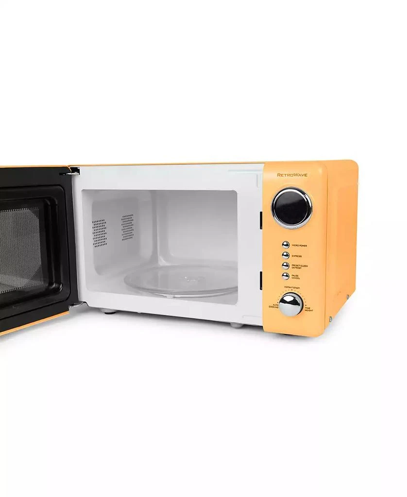 商品Nostalgia|Retro 0.7 Cubic Foot 700 Watt Countertop Microwave Oven,价格¥942,第3张图片详细描述