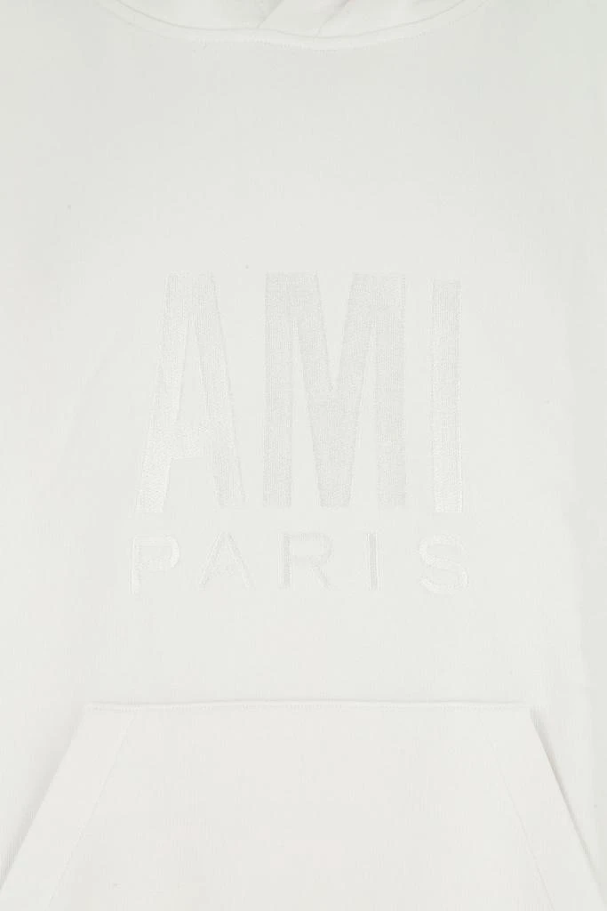 商品AMI|White cotton sweatshirt,价格¥1209,第2张图片详细描述