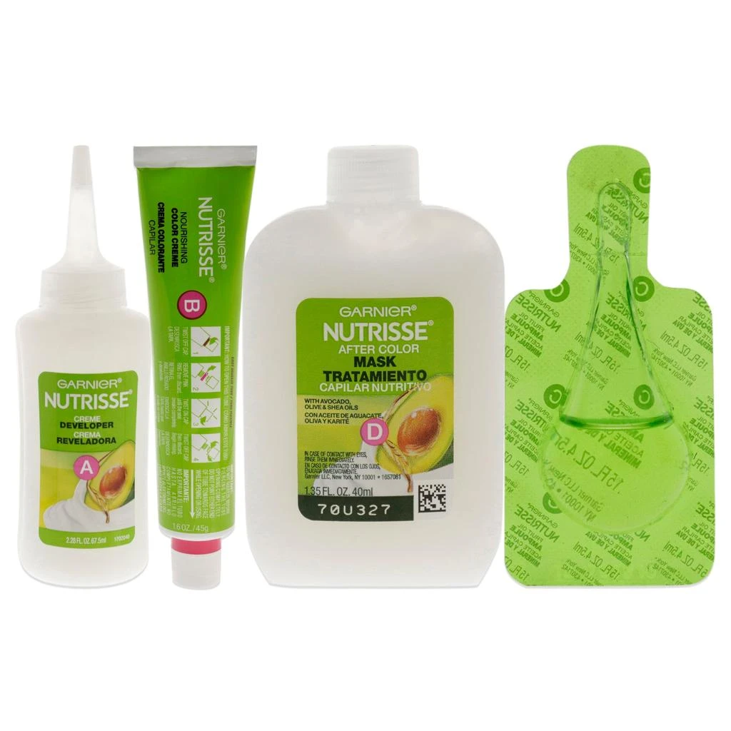 商品Garnier|Nutrisse Nourishing Color Creme #56 Medium Reddish Brown by Garnier for Unisex - 1 Application Hair Color,价格¥122,第2张图片详细描述