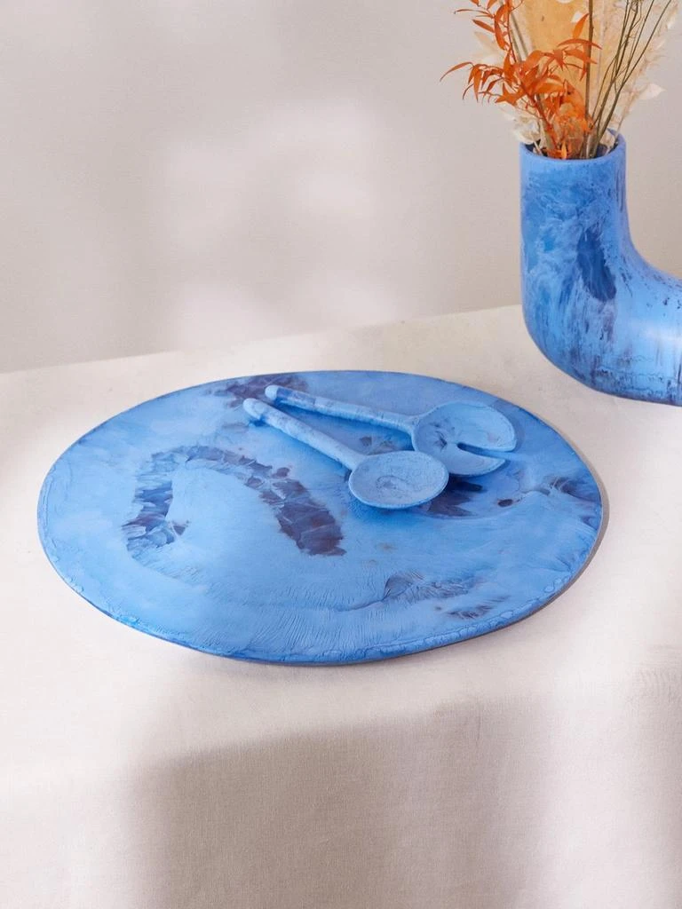 商品Dinosaur Designs|Moon marbled-resin cheese platter,价格¥1929,第2张图片详细描述