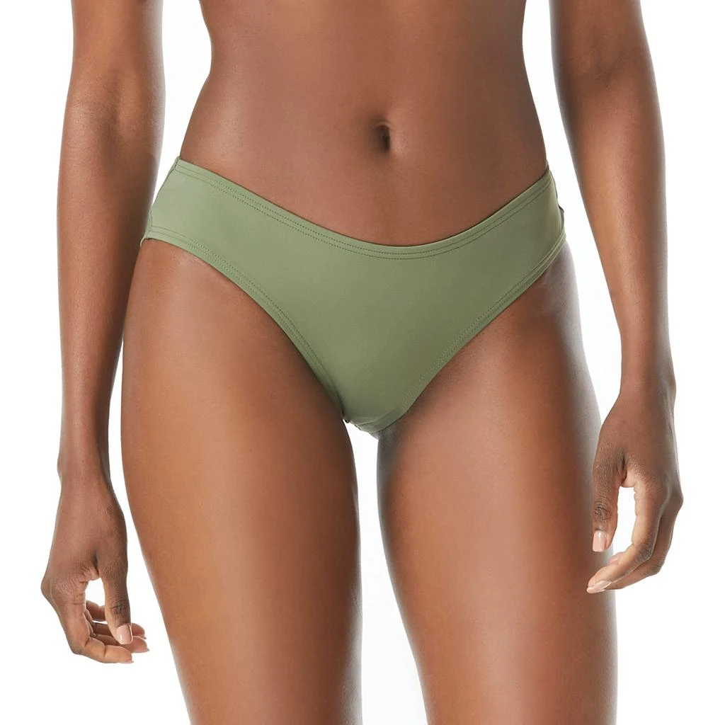 商品Vince Camuto|Sea Scallops Shirred Smooth Fit Cheeky Bikini Bottoms,价格¥200,第1张图片
