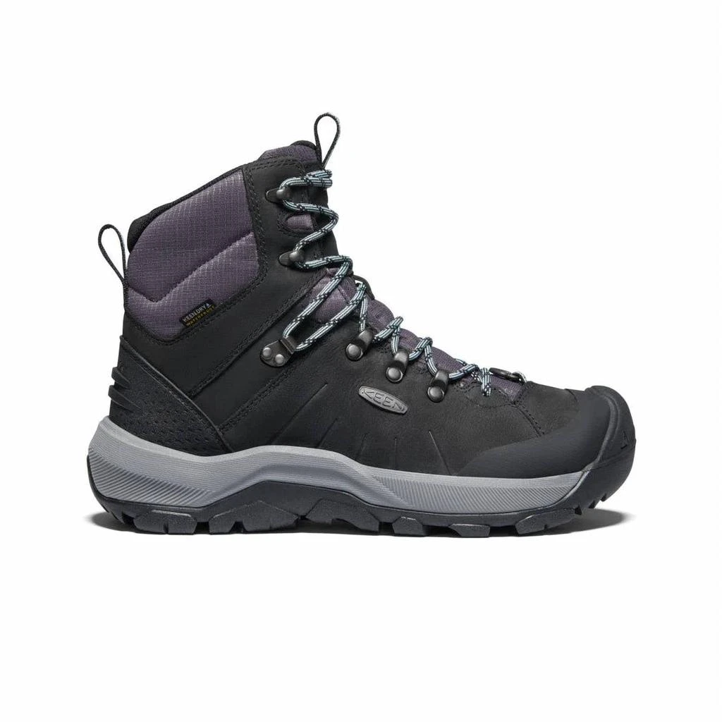 商品Keen|Women's Revel Iv Mid Polar Winter Boots In Black/harbor Gray,价格¥934,第3张图片详细描述