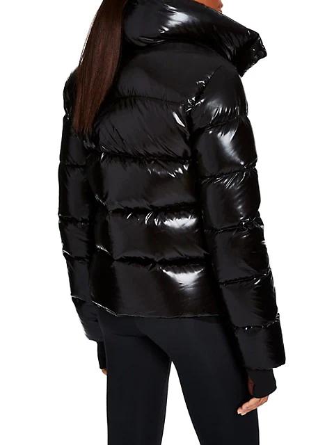 Isabel Glossy Down Puffer Jacket商品第2张图片规格展示