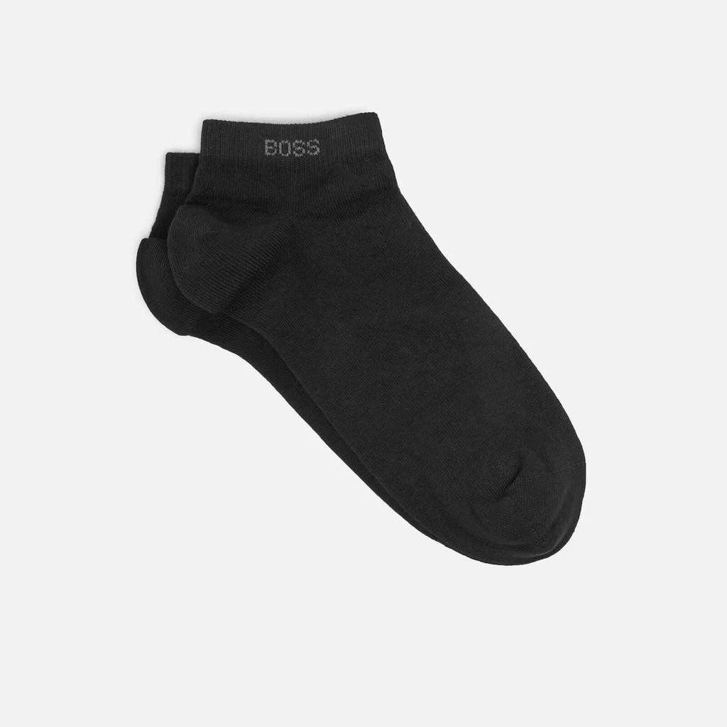 商品Hugo Boss|BOSS Bodywear Two-Pack Cotton-Blend Ankle Socks,价格¥79,第1张图片