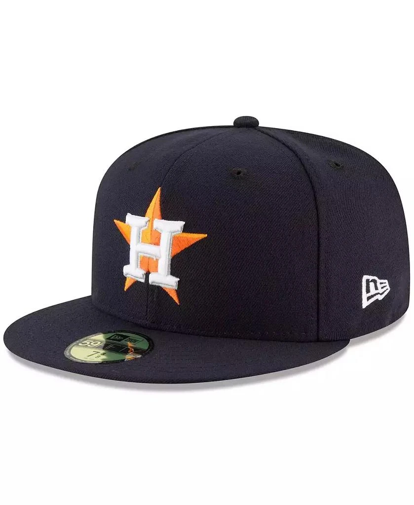 商品New Era|Men's Navy Houston Astros 2023 Postseason Side Patch 59FIFTY Fitted Hat,价格¥327,第3张图片详细描述