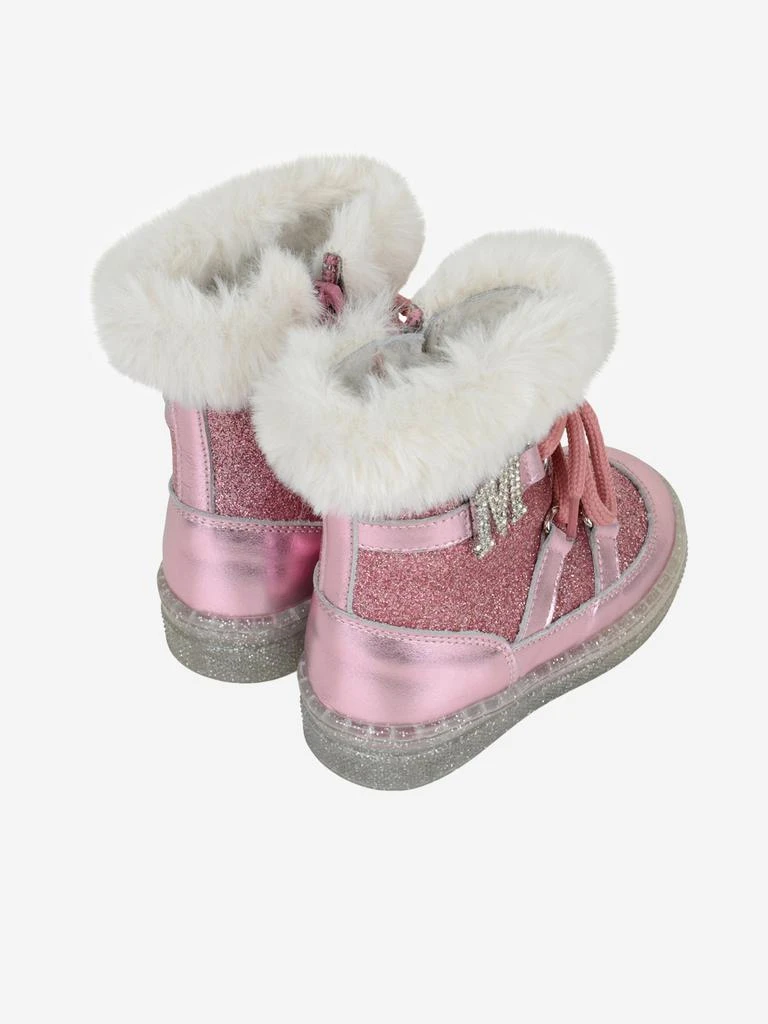 商品MONNALISA|Monnalisa Girls Glitter Snow Boots,价格¥638,第2张图片详细描述