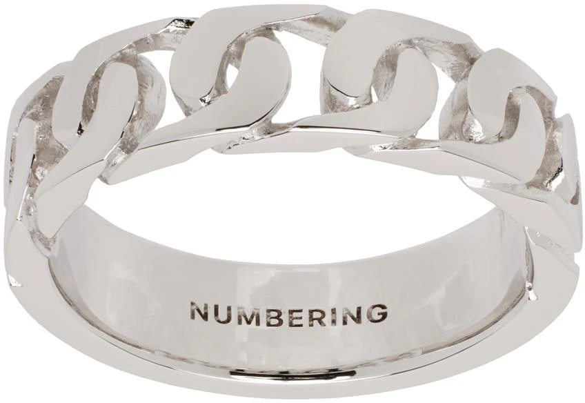 商品Numbering|Silver #7407 Ring,价格¥813,第1张图片