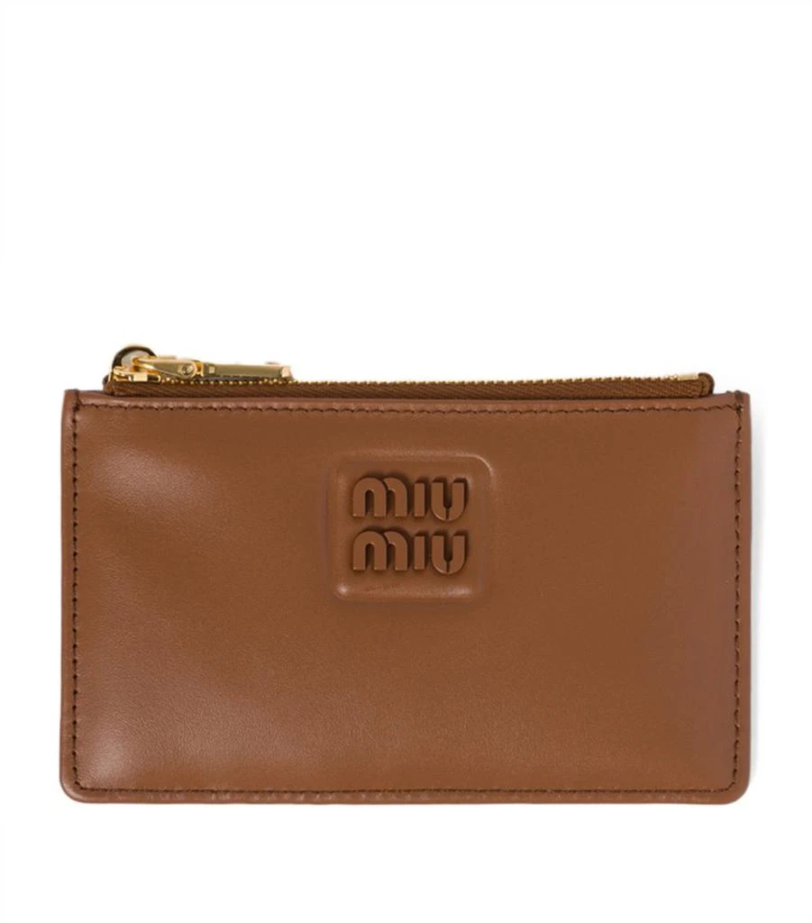 商品Miu Miu|Leather Envelope Wallet,价格¥3867,第1张图片