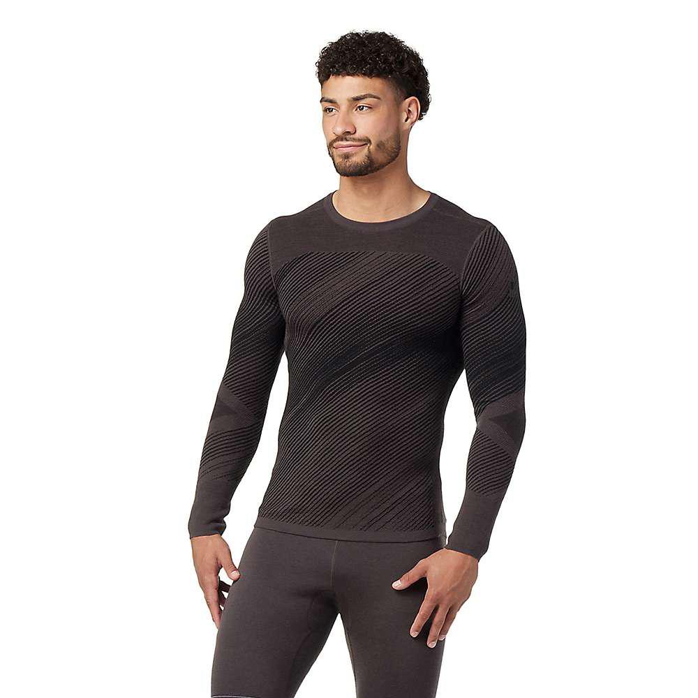 Smartwool Men's Intraknit Thermal Merino Pattern Base Layer Crew商品第5张图片规格展示