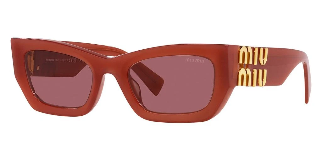 商品Miu Miu|Dark Violet Butterfly Ladies Sunglasses MU 09WS 10M08S 53,价格¥1499,第1张图片