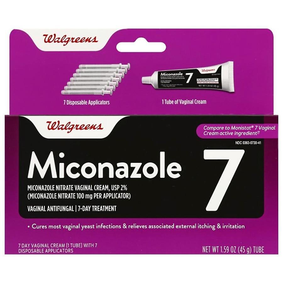 商品Walgreens|Miconazole 7 Vaginal Antifungal Cream,价格¥97,第1张图片