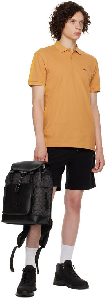 商品Coach|Black League Flap Backpack,价格¥4743,第6张图片详细描述