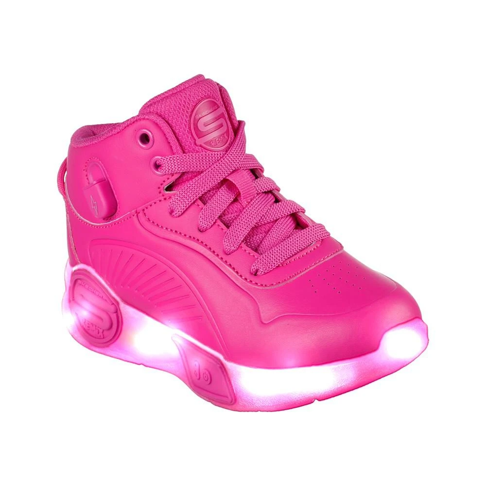 商品SKECHERS|Little Girls S-Lights Remix Light-Up Casual Sneakers from Finish Line,价格¥374,第1张图片