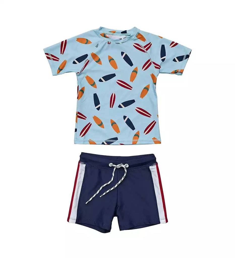 商品Snapper Rock|Baby Boys Retro Surf SS Set,价格¥440,第1张图片