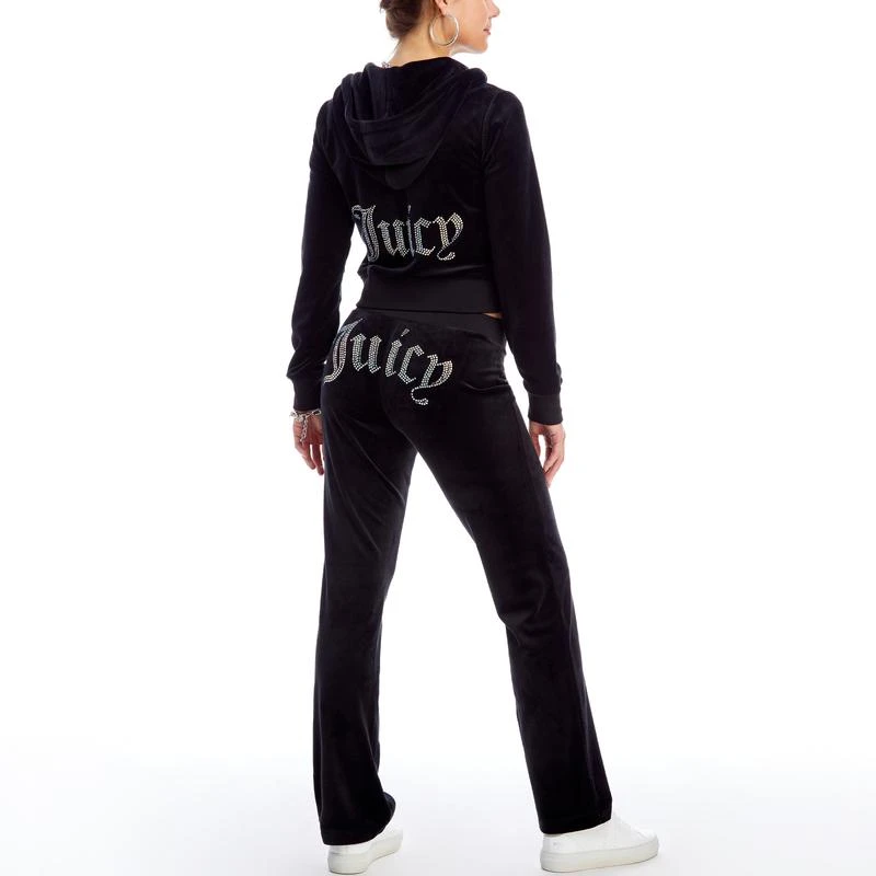 商品Juicy Couture|Juicy Couture Velour Pants - Women's,价格¥387,第3张图片详细描述