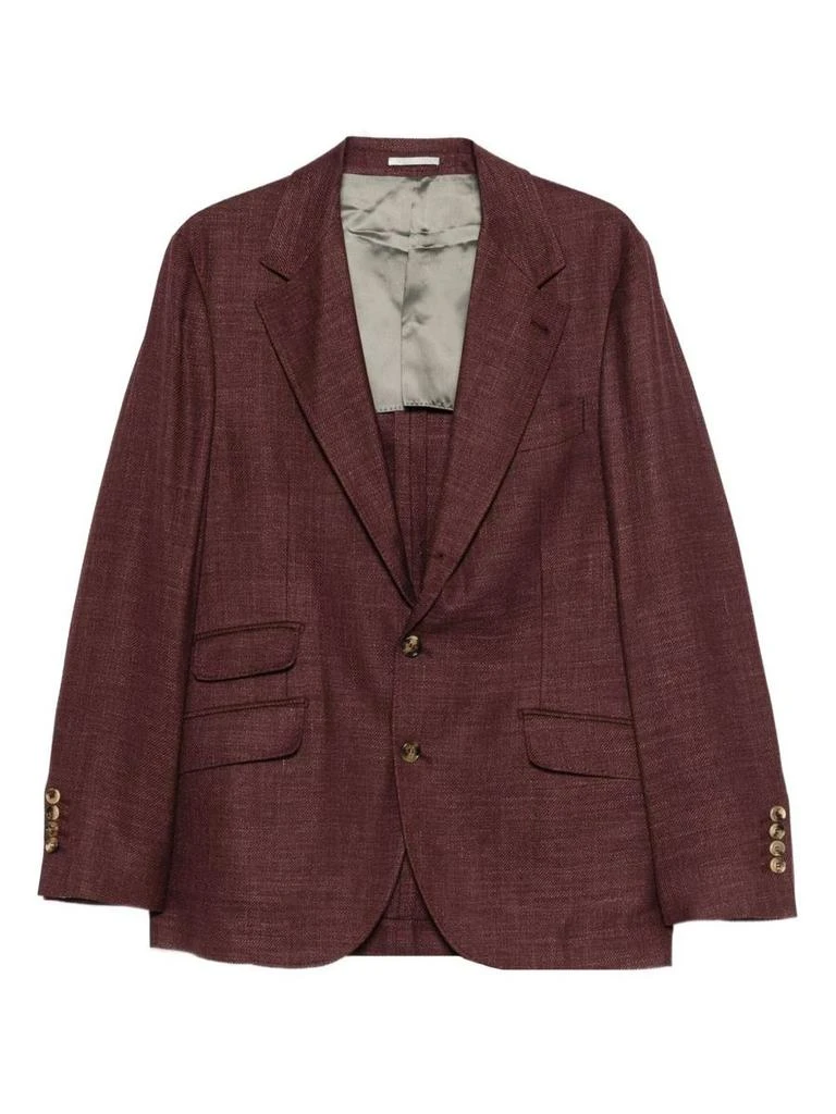 商品Brunello Cucinelli|Brunello Cucinelli Suit-Type Jacket,价格¥20083,第1张图片详细描述