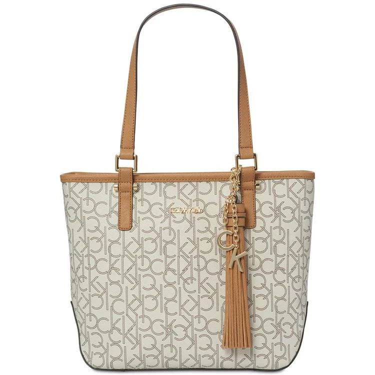 商品Calvin Klein|Claire Monogram Signature Tote,价格¥702,第1张图片