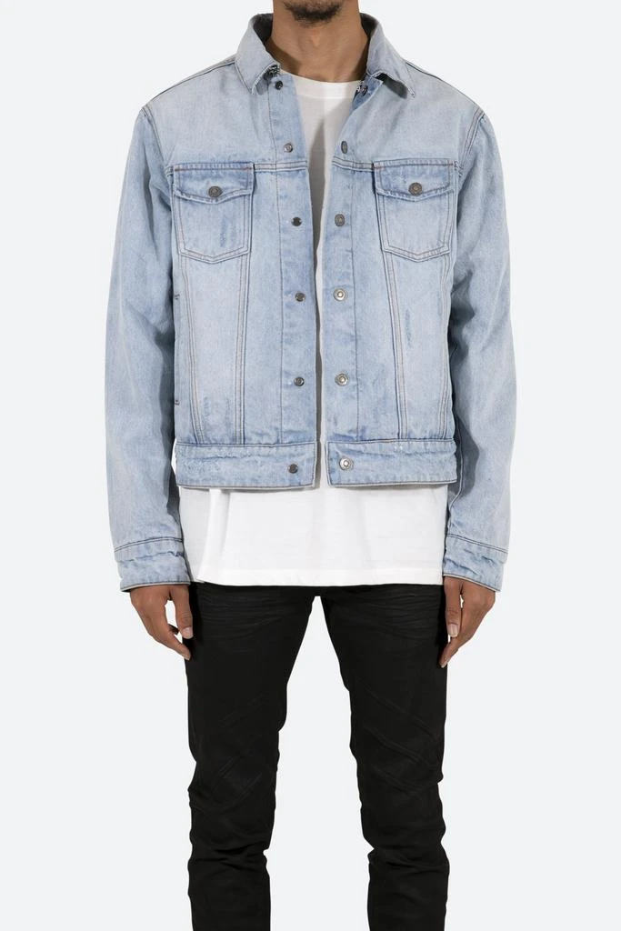 Reversible Paisley Trucker Jacket - Blue/Black 商品
