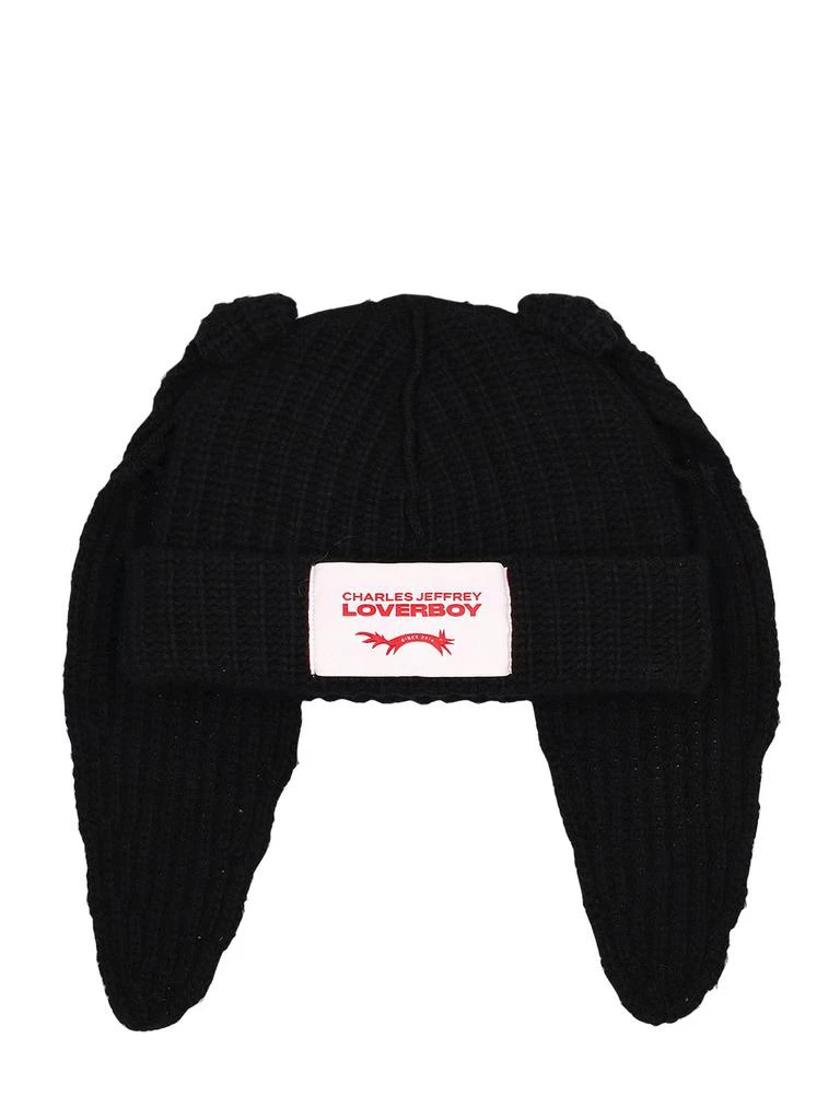 商品Charles Jeffrey Loverboy|Chunky Rabbit Wool Blend Beanie,价格¥1569,第1张图片