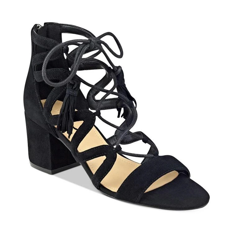 商品Marc Fisher|Rayz Lace-Up Sandals,价格¥260,第1张图片