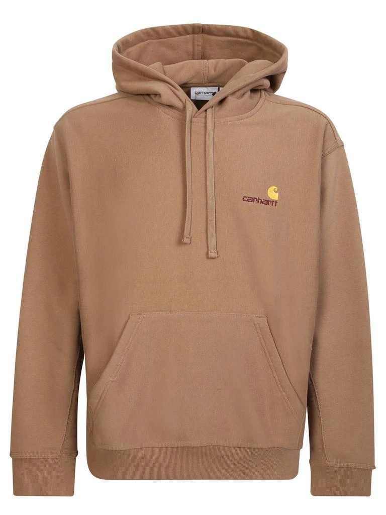 商品Carhartt WIP|Carhartt WIP Logo Embroidered Hoodie,价格¥778,第1张图片