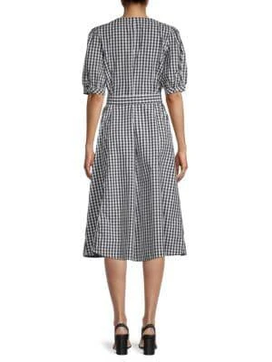 商品Tommy Hilfiger|Checked Belted Shirt Dress,价格¥320,第2张图片详细描述