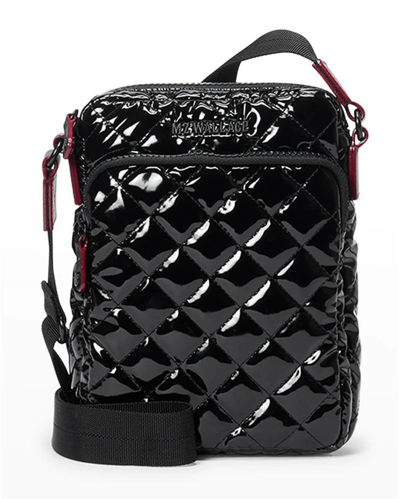 商品MZ Wallace|Metro Patent Quilted Crossbody Bag,价格¥1196,第1张图片