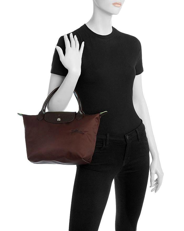 商品Longchamp|Le Pliage Green Small Tote Bag,价格¥1029,第2张图片详细描述