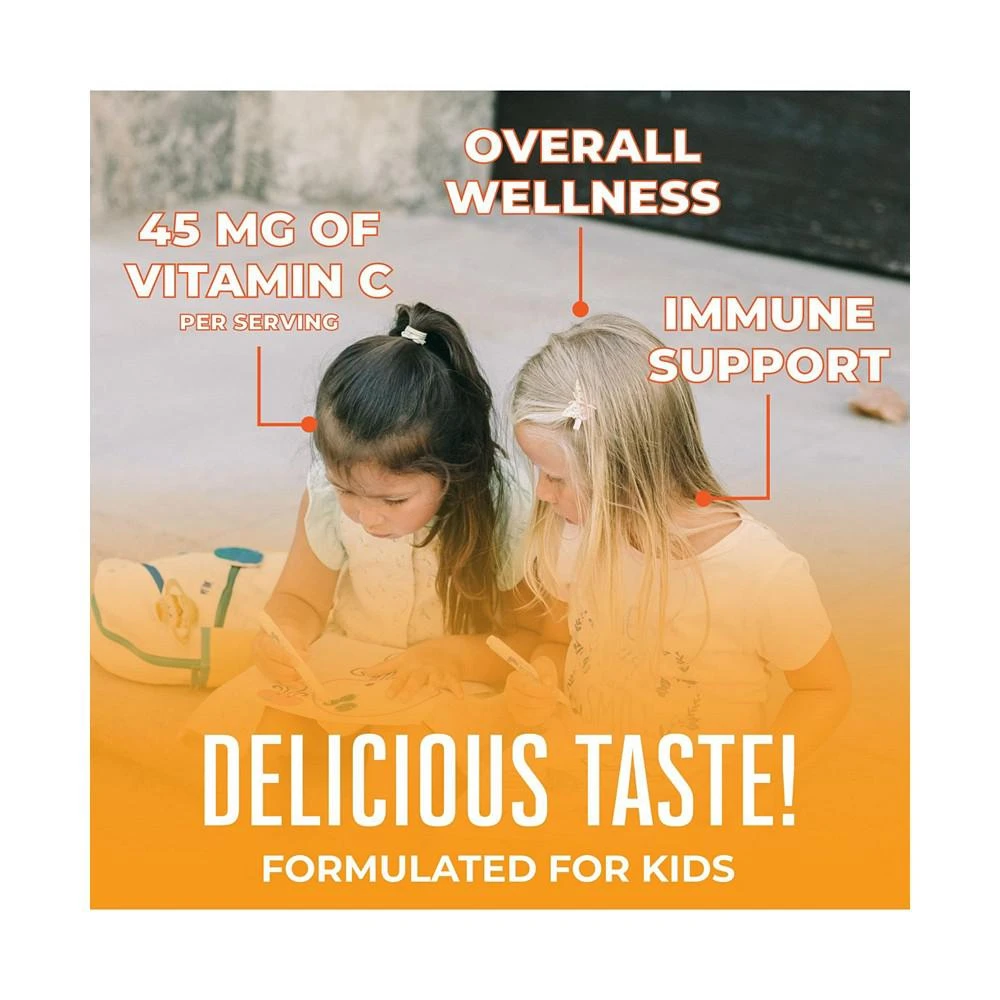 商品MaryRuth Organics|Kids Vitamin C Liquid, Orange Vanilla, 2oz,价格¥149,第2张图片详细描述